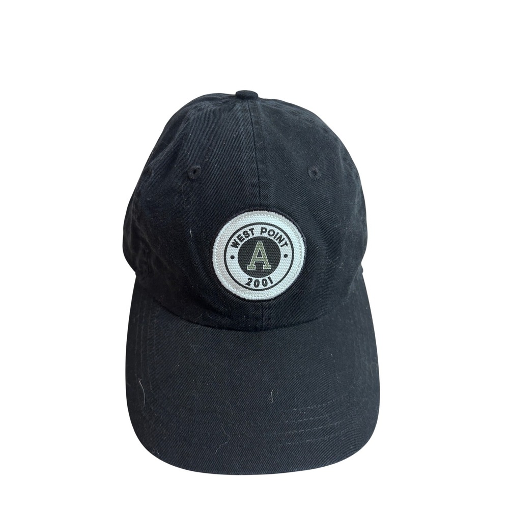 Ahead West Point 2001 Hat OS Black Embroidered Vintage Baseball Cap Women